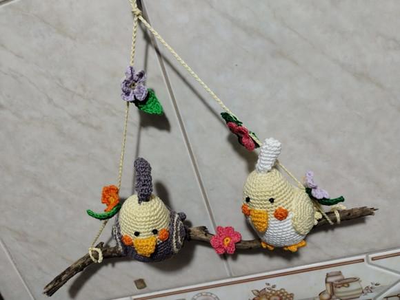 Pássaro em Crochê - Amigurumi
