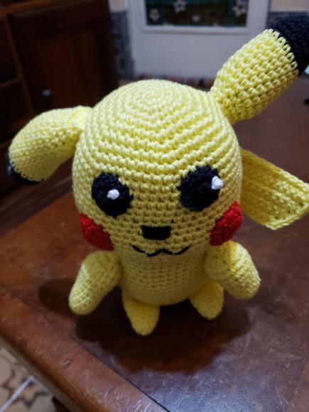 Pikachu em Crochê - Amigurumi