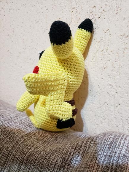 Pikachu em Crochê - Amigurumi