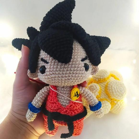Receita amigurimi personagem de animê (8)