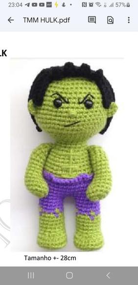 Receita amigurimi personagem de filme (10)