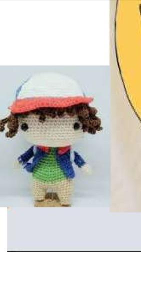 Receita amigurimi personagem de filme (4)