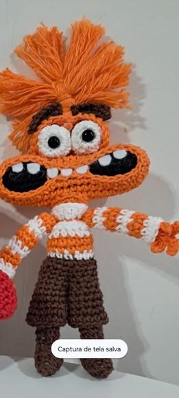 Receita Amigurimi Personagem de Filme (8)