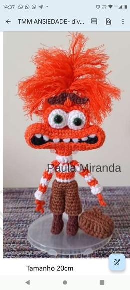Receita Amigurimi Personagem de Filme (8)