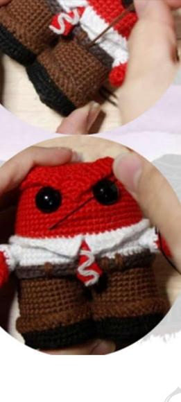 Receita Amigurimi Personagem de Filme (9)