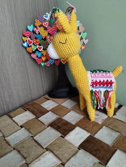 Receita Amigurum Lhama (2) Tradução