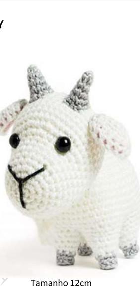 Receita Amigurumi Bode