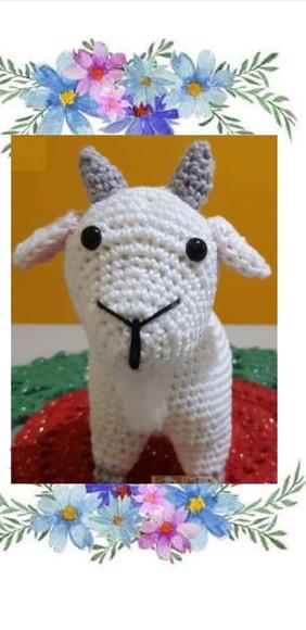 Receita Amigurumi Bode