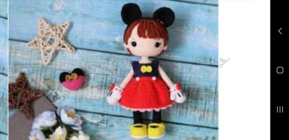 receita amigurumi Boneca (13) tradução
