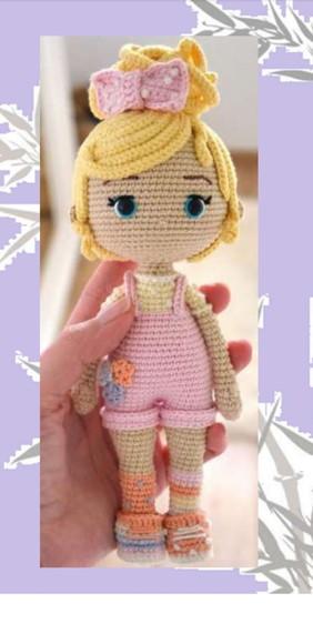 receita amigurumi Boneca (21) tradução