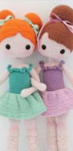 receita amigurumi Boneca (22) tradução