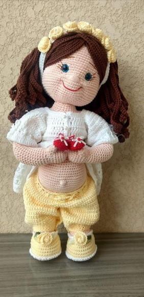 Receita Amigurumi Boneca (28) Tradução