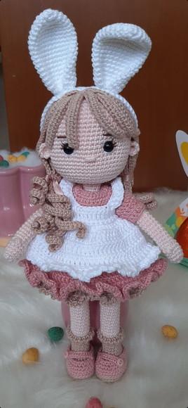 Receita Amigurumi Boneca (31) Tradução