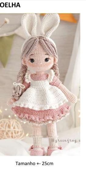 Receita Amigurumi Boneca (31) Tradução