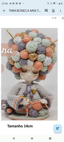 Receita Amigurumi Boneca (33) Tradução