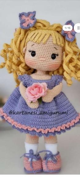 Receita Amigurumi Boneca (34) Tradução
