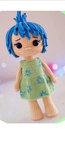 Receita Amigurumi Boneca (37) Tradução