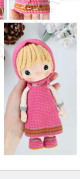 Receita Amigurumi Boneca (36) Tradução