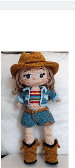Receita Amigurumi Boneca (41) Tradução