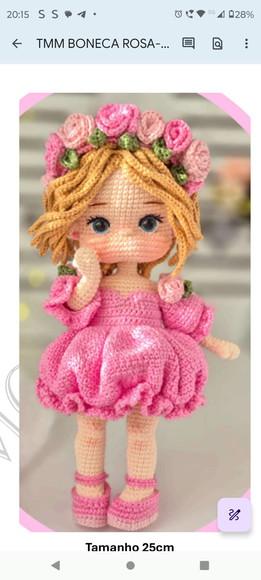 Receita Amigurumi Boneca (42) Tradução