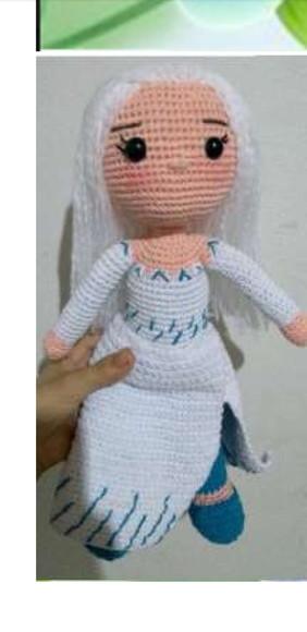 Receita Amigurumi Boneca (48) Tradução