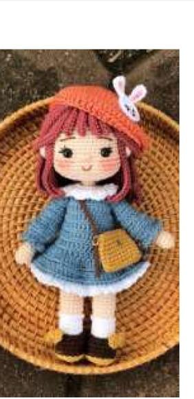 receita amigurumi Boneca (51) tradução
