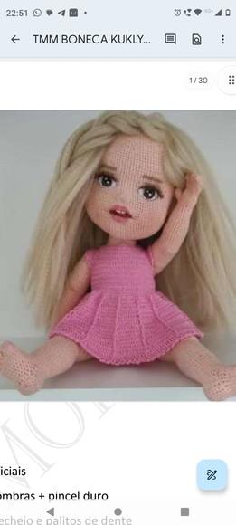 Receita Amigurumi Boneca Realista (11) Tradução