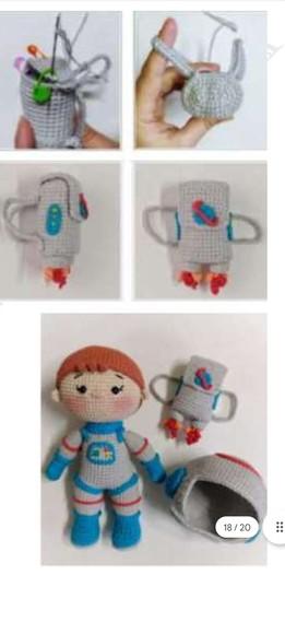 Receita Amigurumi Boneco (13) Tradução