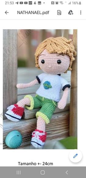receita amigurumi Boneco (15) tradução