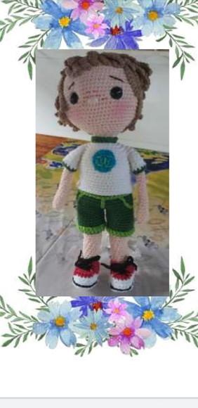 receita amigurumi Boneco (15) tradução