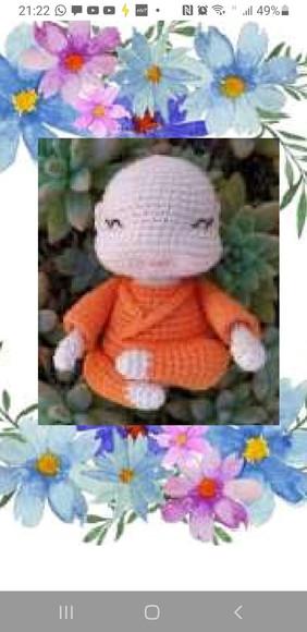 receita amigurumi BUDA