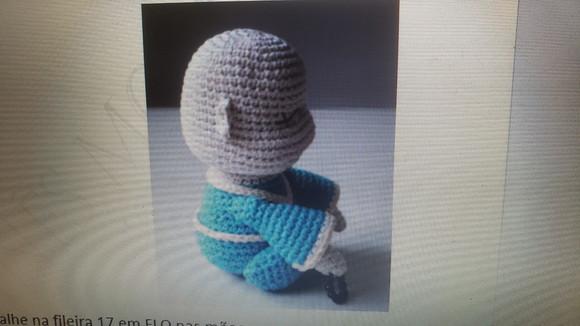 receita amigurumi BUDA