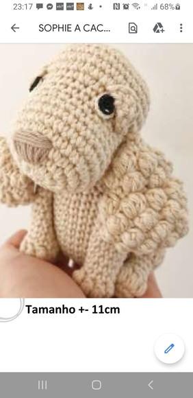 receita amigurumi CACHORRO (5) tradução
