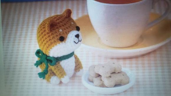 receita amigurumi CACHORRO SHIBA INU