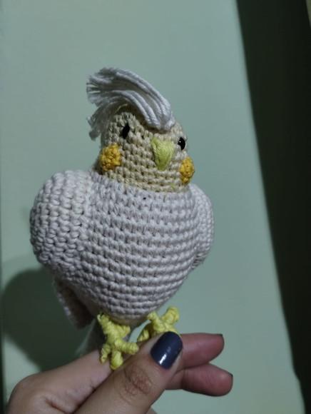 receita amigurumi CALOPSITA