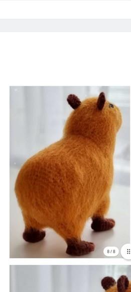 Receita Amigurumi Capivara