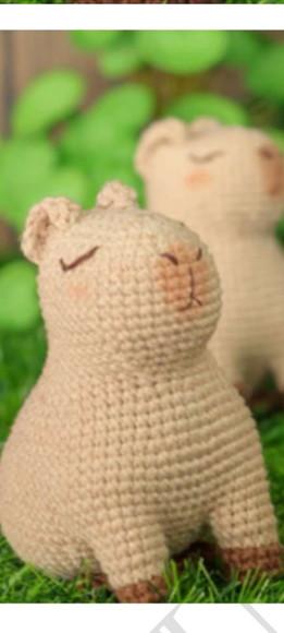 Receita Amigurumi Capivara (2)