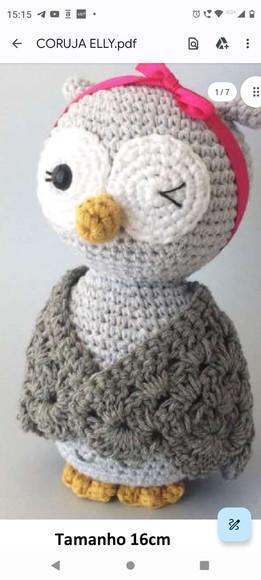 Receita Amigurumi Coruja (2)