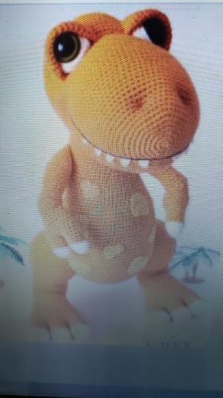 receita amigurumi dinossauro T-REX (2)