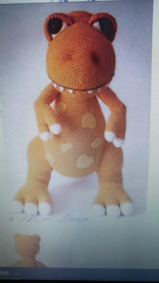 receita amigurumi dinossauro T-REX (2)