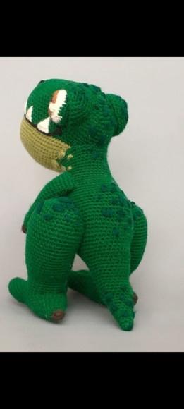 Receita Amigurumi Dinossauro T-rex (5)