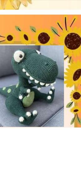 Receita Amigurumi Dinossauro T-rex (4)