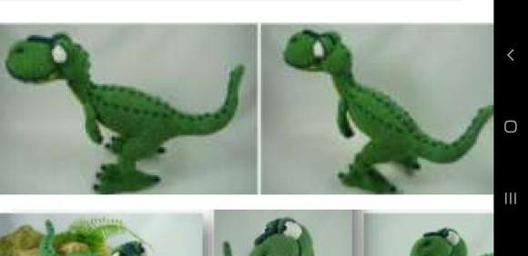 Receita Amigurumi Dinossauro T-rex (3)