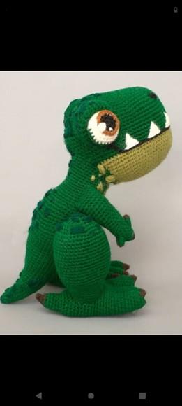 Receita Amigurumi Dinossauro T-rex (5)