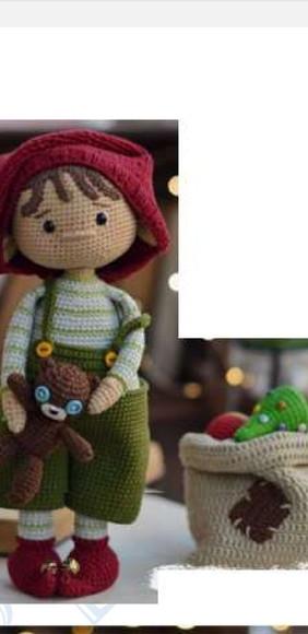 Receita Amigurumi Duende (2) Tradução