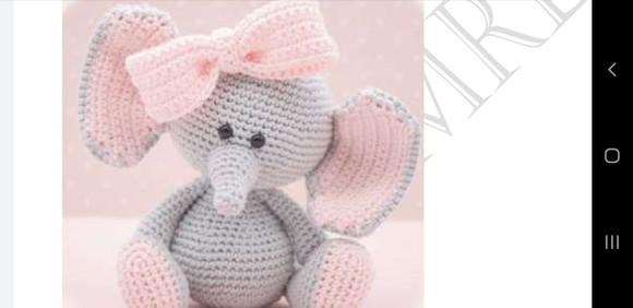 Receita amigurumi ELEFANTE (2) tradução