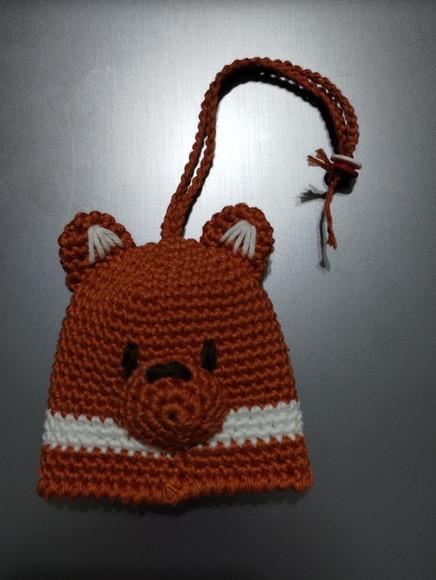 Receita Amigurumi Esconde Chave - Raposa