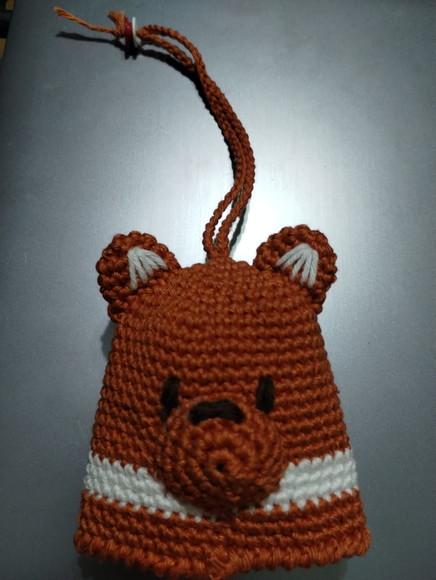 Receita Amigurumi Esconde Chave - Raposa