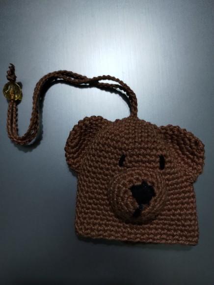 Receita Amigurumi Esconde Chave - Urso