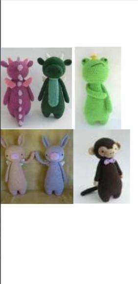 receita amigurumi GIRAFA e seus amigos(8) tradução